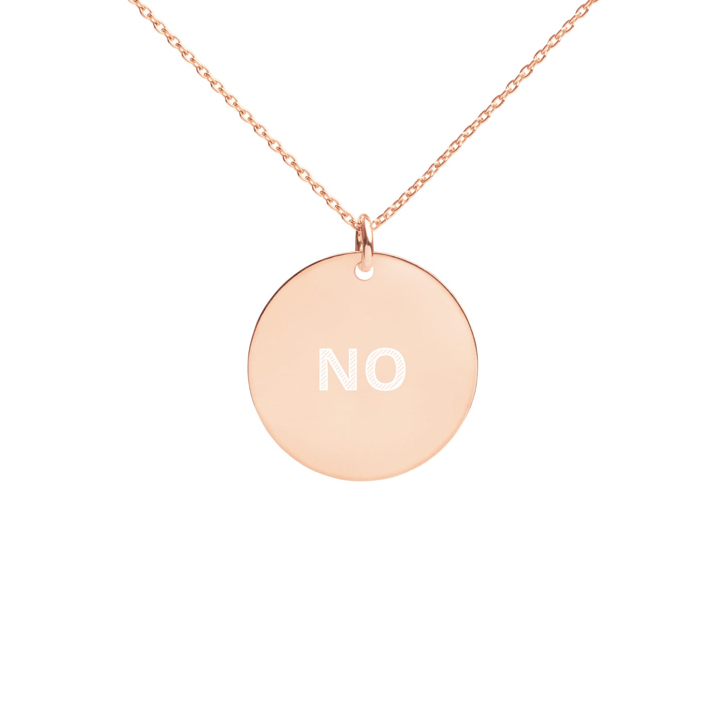 Gold Plated Disc Necklace
