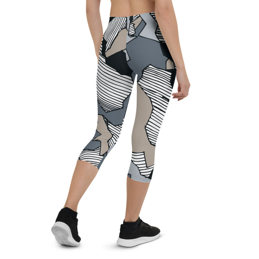 Maze Mid-Calf Leggings