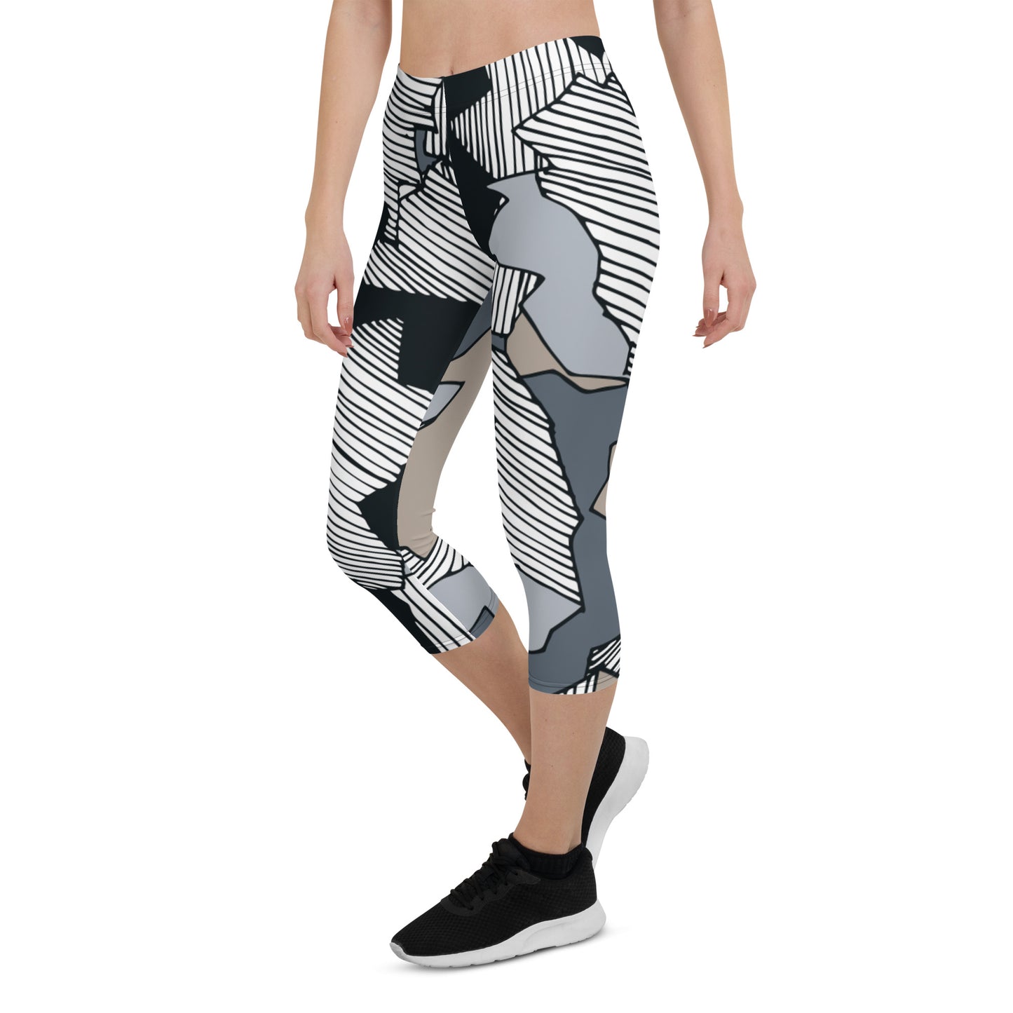 Maze Mid-Calf Leggings