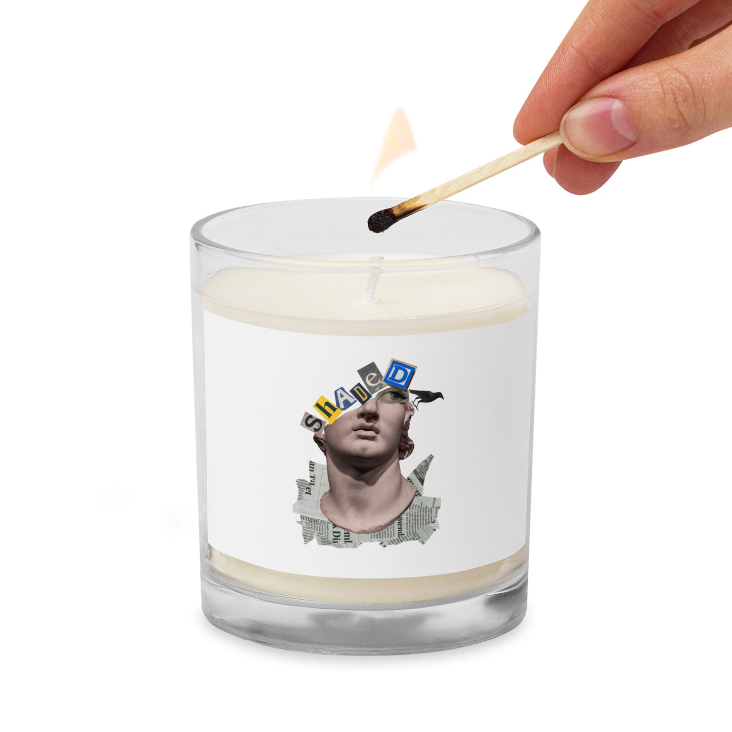 Shaded Soy Wax Candle