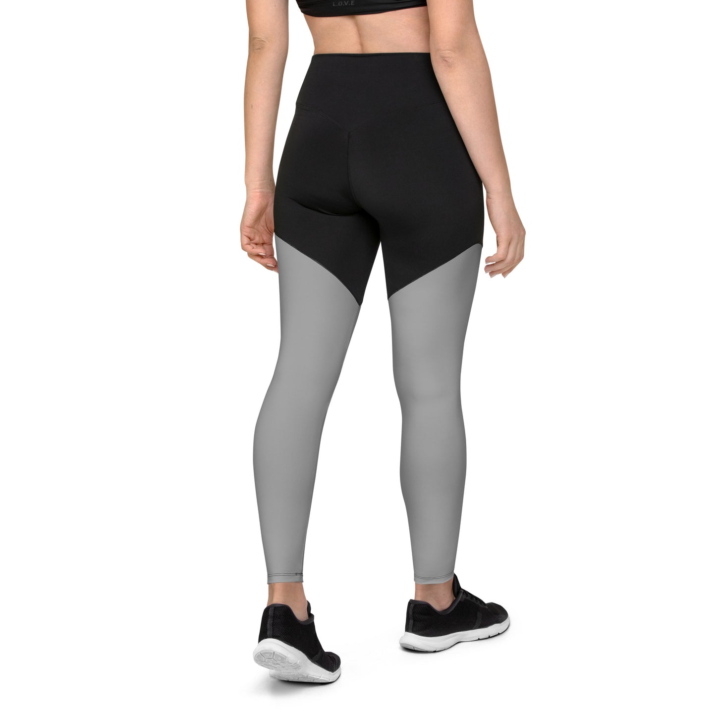 Shaded 2 Tone Sports Leggings