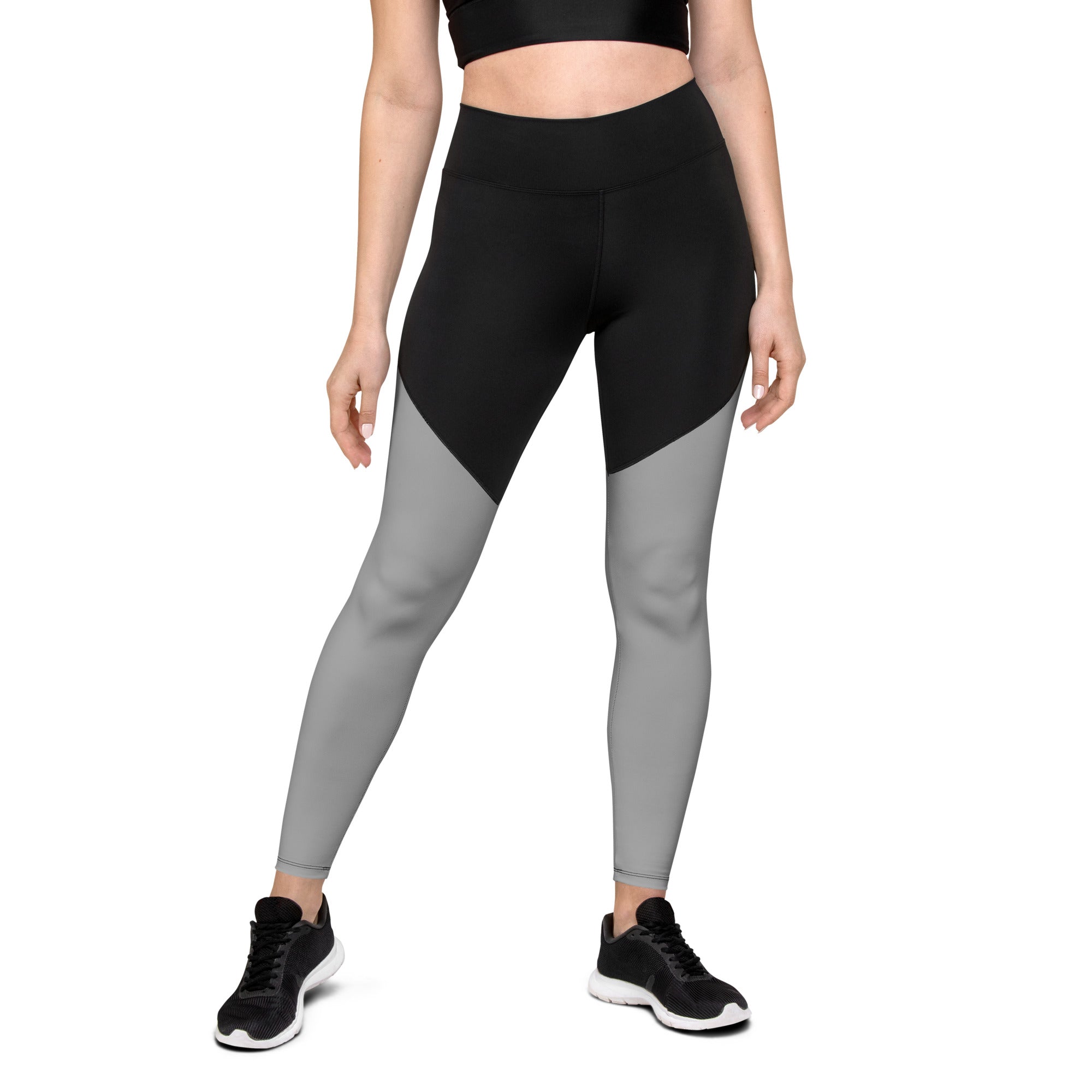 Shaded 2 Tone Sports Leggings