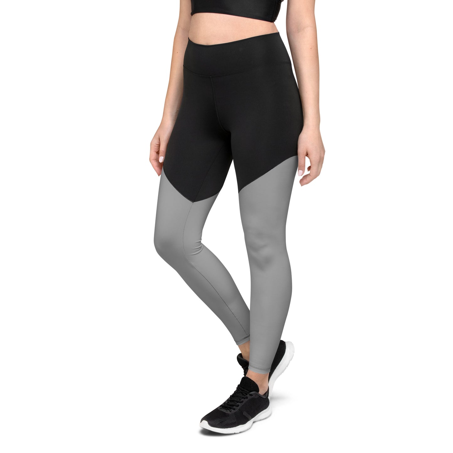 Shaded 2 Tone Sports Leggings