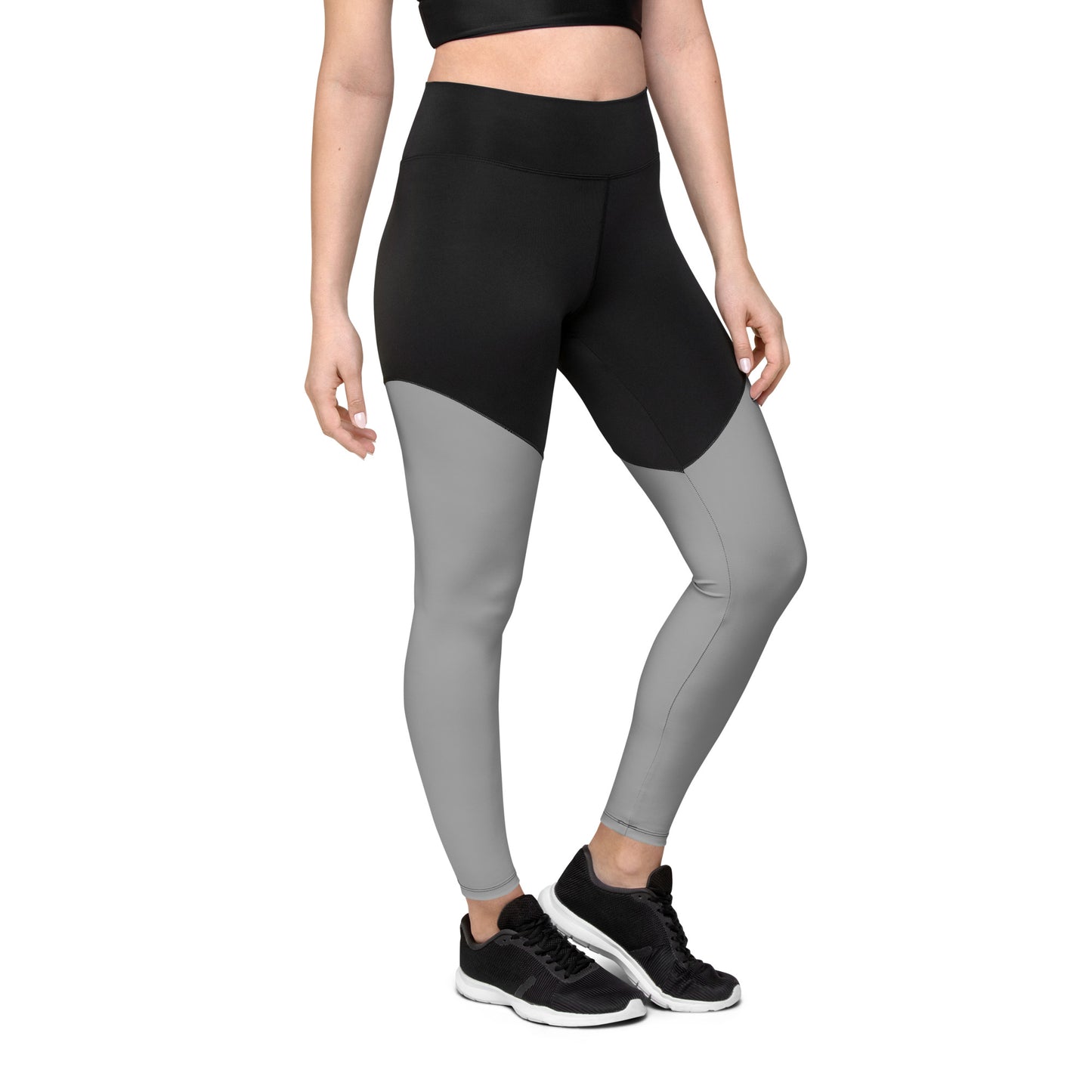 Shaded 2 Tone Sports Leggings