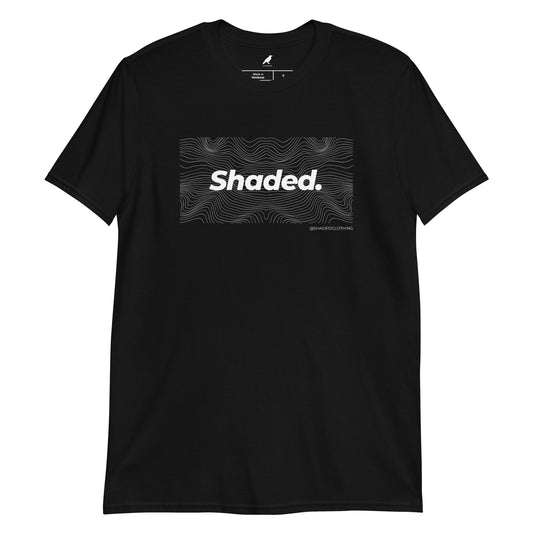 Shaded Waves Womens T-Shirt