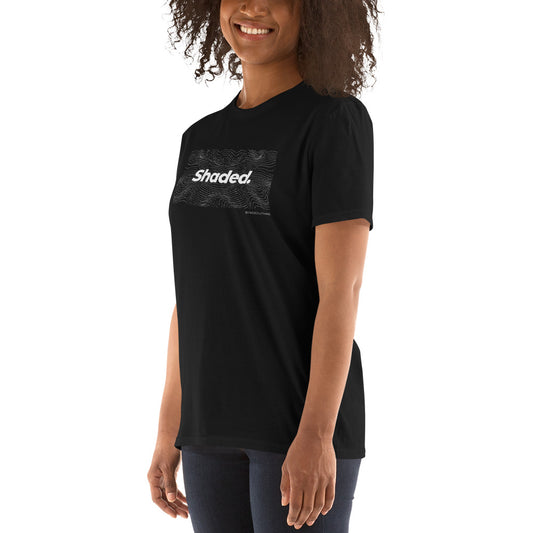 Shaded Waves Womens T-Shirt