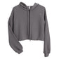 Army Green Crop Hoodie